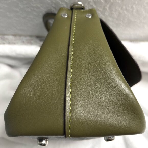 COACH SLOUCHY ROGUE TOP HANDLE BAG OLIVE - VERY RARE - Picture 5 of 16